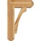 Ekena Millwork Legacy Craftsman Rough Sawn Bracket w/ Offset Brace, Western Red Cedar, 8"W x 22"D x 34"H BKT0806X22X34LEC04RWR - alternate 2